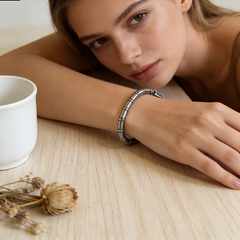 Verve Bamboo Chain Bracelet/Stainless Steel