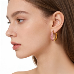 Fine earrings/18 K GOLD