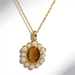 YELLOW TIGER'S EYE NCK