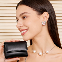 Stella butterfly enamel EAR