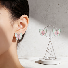 Stella butterfly enamel EAR