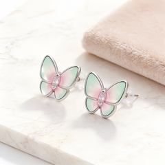 Stella butterfly enamel EAR