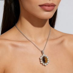 YELLOW TIGER'S EYE NCK