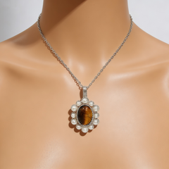 YELLOW TIGER'S EYE NCK