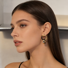 Love Knot Stud Earrings/Stainless Steel