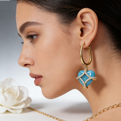 ELEANOR TURQUOISE EAR