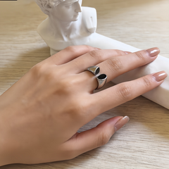 Forge Duality Ring//Stainless Steel