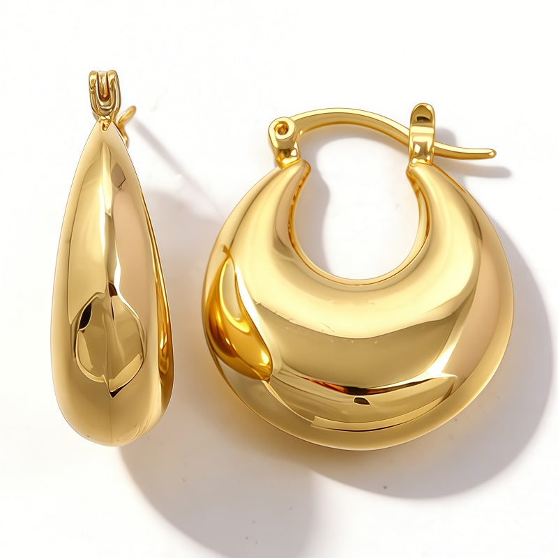 SS Hoop huggie S EAR/Gold