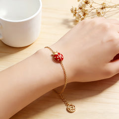 Lucky Ladybug enamel BRC/GOLD