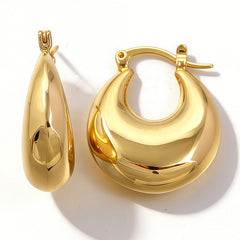 SS Hoop huggie S EAR/Gold