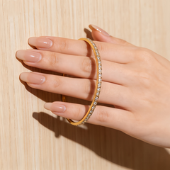 CZ Eternity BRC /GOLD Stainless Steel