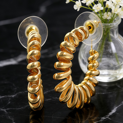 FC Hoop huggie EAR/Gold