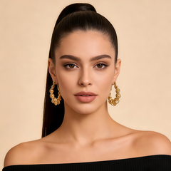 FV Hoop huggie EAR/Gold