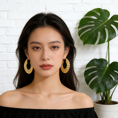 OTT Hoop huggie EAR/Gold