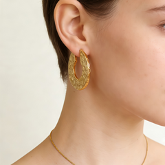 OTT Hoop huggie EAR/Gold