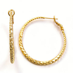 MIKKI Hoop huggie EAR/Gold
