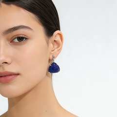 STUD Earrings /Rhodium