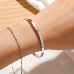 Parallel Frame Bracelet/Stainless Steel