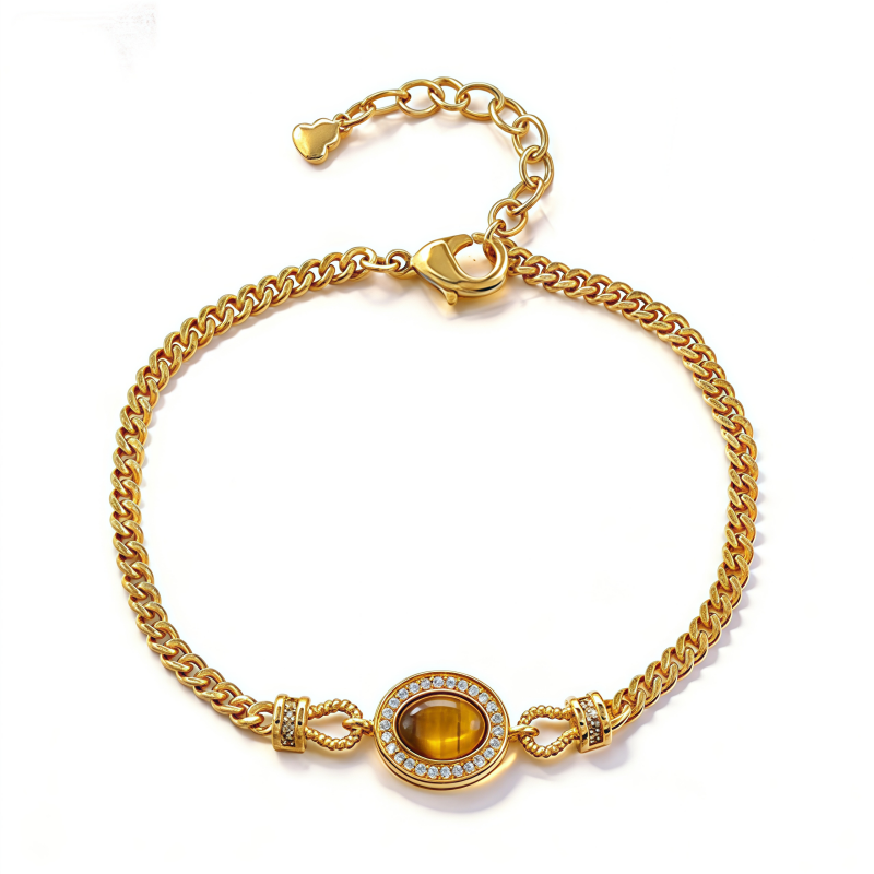 Tiger eyes BRC/18k GLD