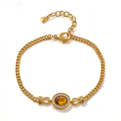 Tiger eyes BRC/18k GLD