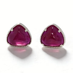 STUD Earrings /Rhodium
