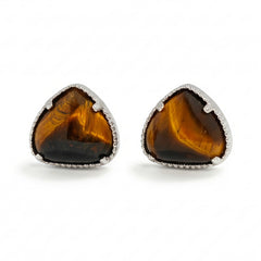 STUD Earrings /Rhodium