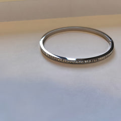 CZ Half Eternity BRC/Stainless Steel