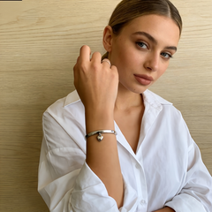 Love Stripe Bracelet/Stainless Steel