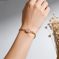 Pink eyes BRC/18k GLD