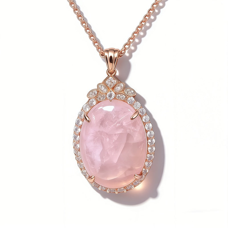 Rose quartz CZ NCK/RSG