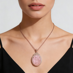Rose quartz CZ NCK/RSG