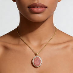 Rose quartz CZ NCK/RSG