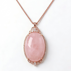 Rose quartz CZ NCK/RSG