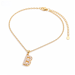 Letters B Necklace