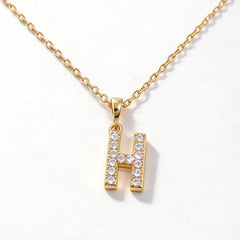 Letters H Necklace