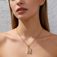 Letters H Necklace