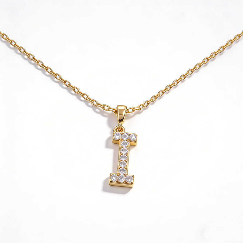Letters I Necklace