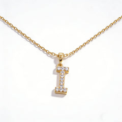 Letters I Necklace