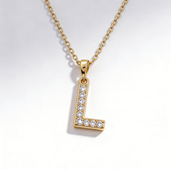 Letters L Necklace