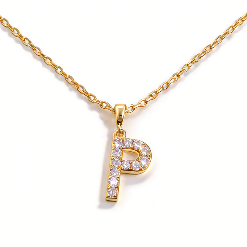 Letters P Necklace