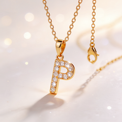 Letters P Necklace