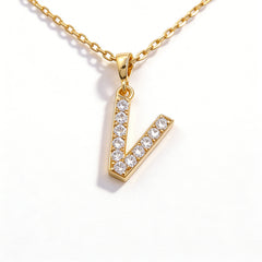 Letters V Necklace