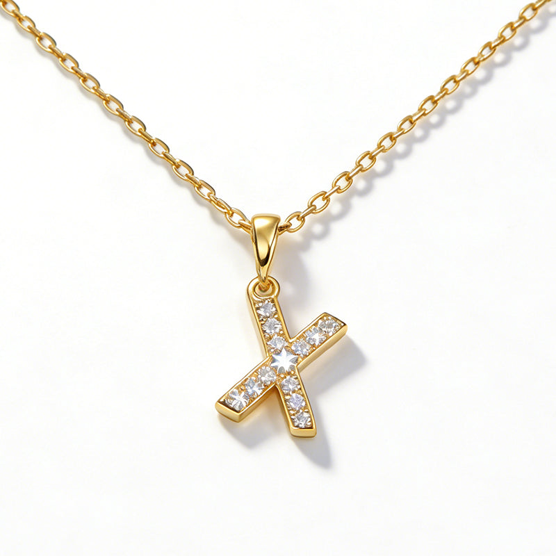 Letters X Necklace