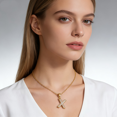 Letters X Necklace