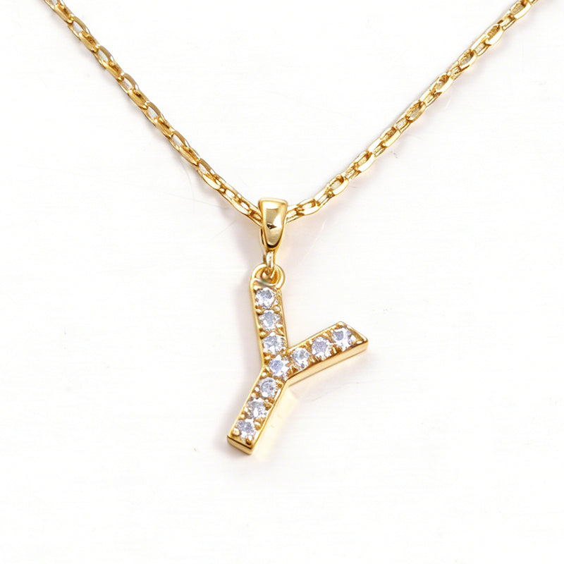 Letters Y Necklace