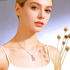 Letters D Necklace