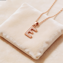 Letters E Necklace