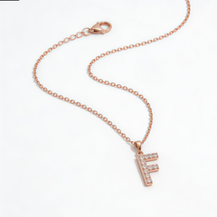 Letters F Necklace