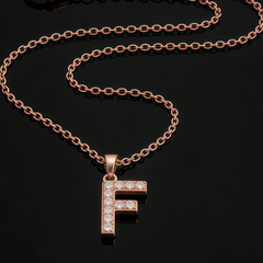 Letters F Necklace