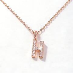 Letters H Necklace